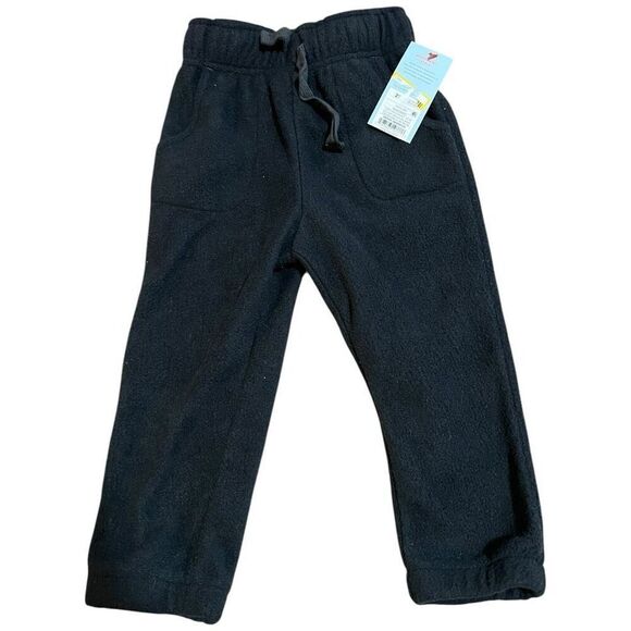 NEW Cat & Jack Toddler Microfleece Pullover & Black Jogger Set 2T - Picture 6 of 8